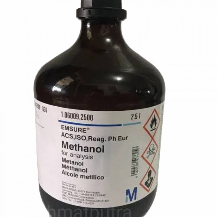 106009.2500	METHANOL FOR ANALYSIS EMSURE ACS,ISO,REAG. PH EUR	2.5 L  มีสต๊อกพร้อมส่ง