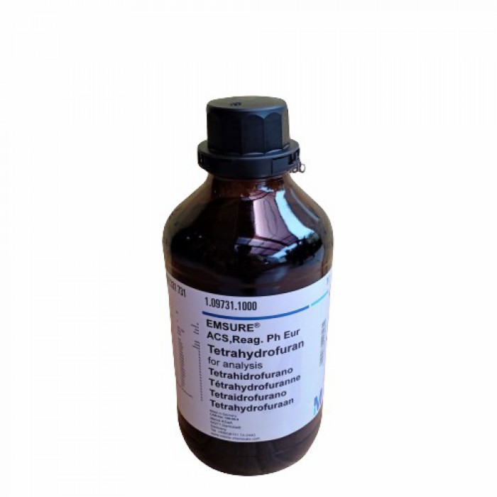 109731.1000	TETRAHYDROFURAN FOR ANALYSIS EMSURE ACS,ISO.REAG	1 L มีสต๊อกพร้อมส่ง